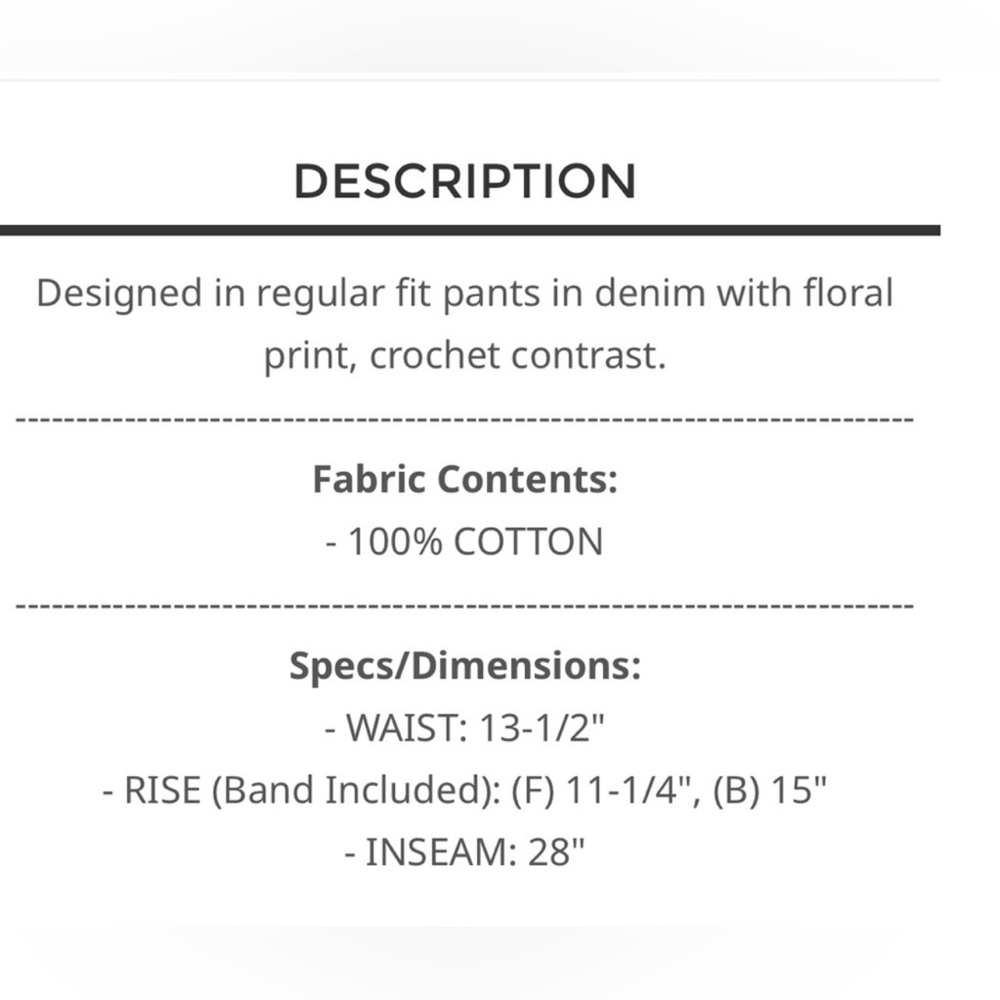 POL PATCHWORK JEANS - image 5